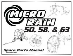 MR50, MR58, MR63 Parts Manual